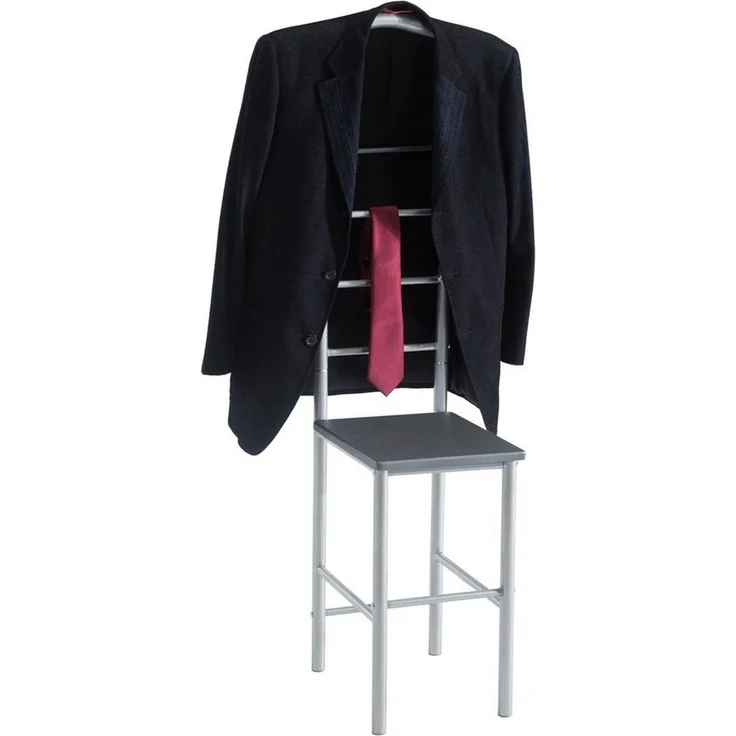CARO-Möbel Herrendiener JIVO, Herrendiener Kleider Ständer Stummer Diener Kleiderbutler Garderobe St – Bild 4