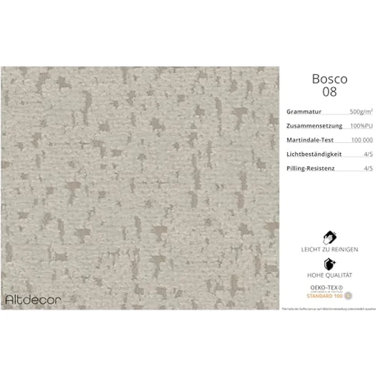 ALTDECOR Ecksofa MARI L2-S, L-Form Couch mit Schlaffunktion und Bettkasten, modern und stabil, grau – Bild 5