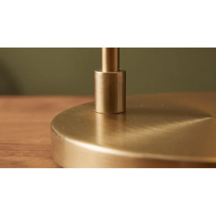 KAWOLA Tischlampe ENORA Glas gold 53 x 25 x 18 cm – Bild 8