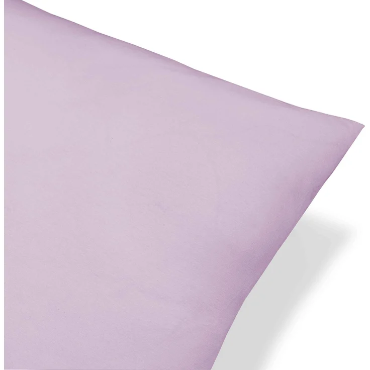 biberna Feinjersey-Kissenbezug, 2-teilig, viola, 40x40 cm – Bild 2
