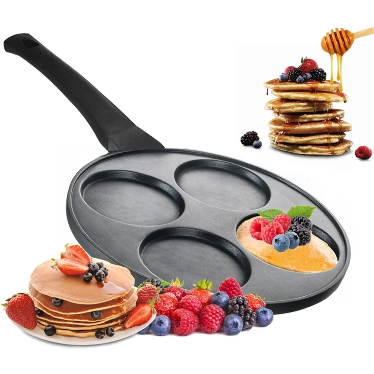 Pfannkuchen Spiegelei Pfanne Alu-Guss Ø26cm Induktion Cheffinger CF-CP4 – Bild 10