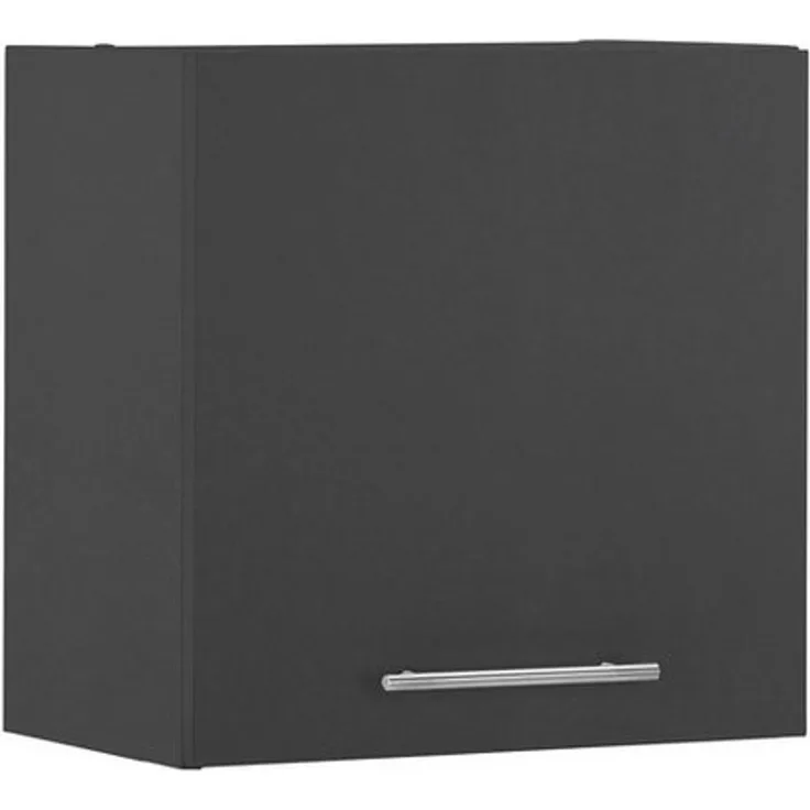 Hängeschrank >LAUNDREEZY< in Anthrazit, Holzwerkstoff - 50x50x31cm (BxHxT)