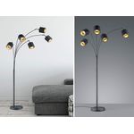 5-Finger Bogenleuchte TOMMY