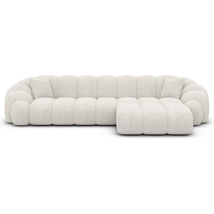 Sofa Dreams Polsterecke Rajada L Form kurz Stoff – Bild 3