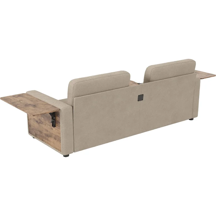 ZUBALIYA Schlafsofa 71x57.5 cm, mit Schreibtisch, mit Schubladen, mit Stauraum, mit Ablageflächen, mit Ausziehbett – Bild 18