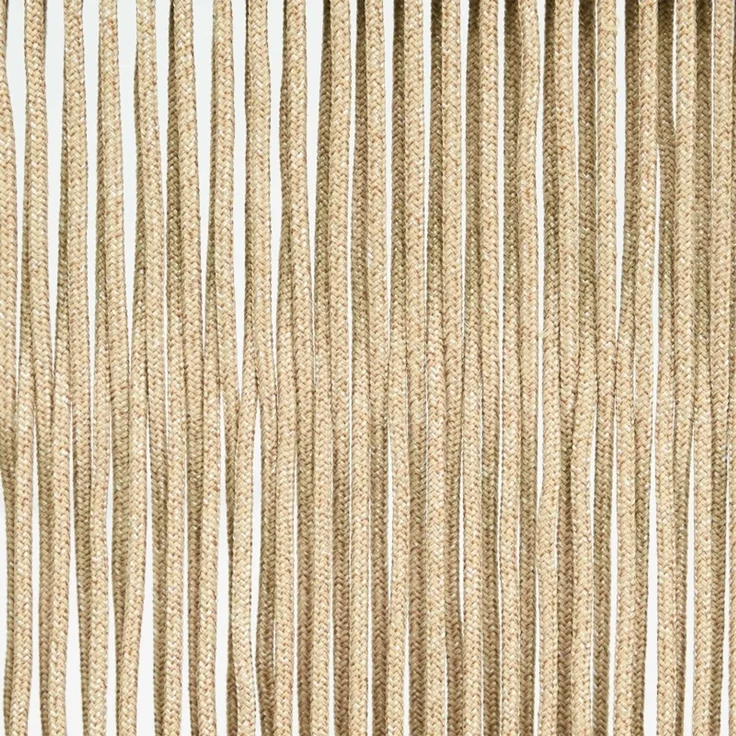 Vielseitiger Freizeitstuhl,Klappbarer Outdoor-Stuhl mit geflochtenem Sitz und Rückenlehne,Leichter Faltstuhl(nur mit 2pcs Stuhle)--Beige+Natur--48x55.5x88cm--YOUDENOVA – Bild 7