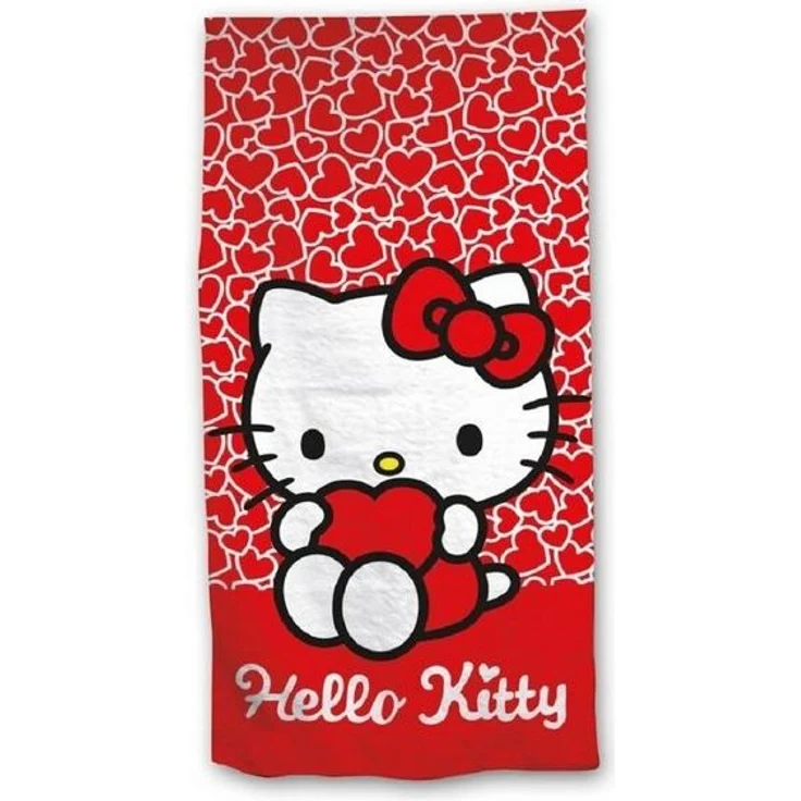 Hello Kitty Strandtuch 140x70 cm Weiches Badehandtuch für Fans – Bild 3