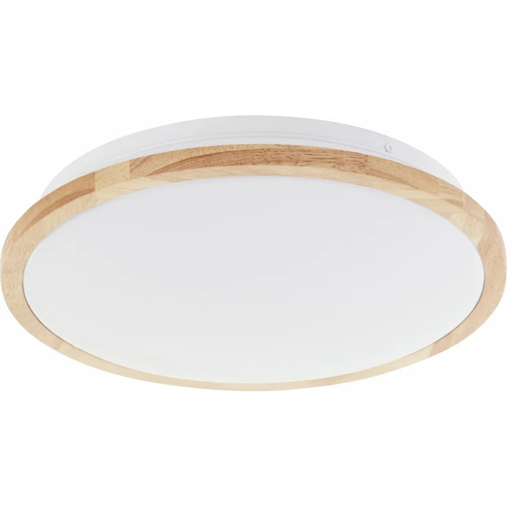 Brilliant LED Deckenleuchte Bario holz weiß 30 x 5,5 cm 18 W – Bild 5