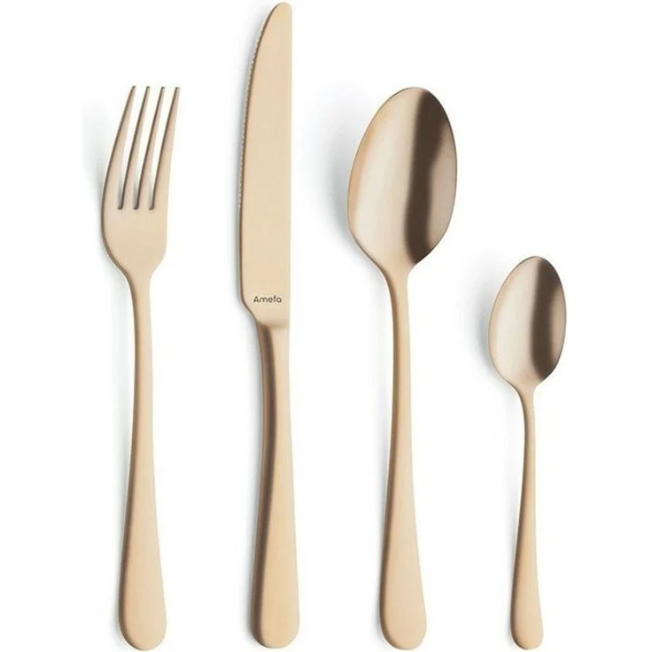 Amefa AUSTIN Besteckset 32-teilig PVD gold mattiert – Bild 4