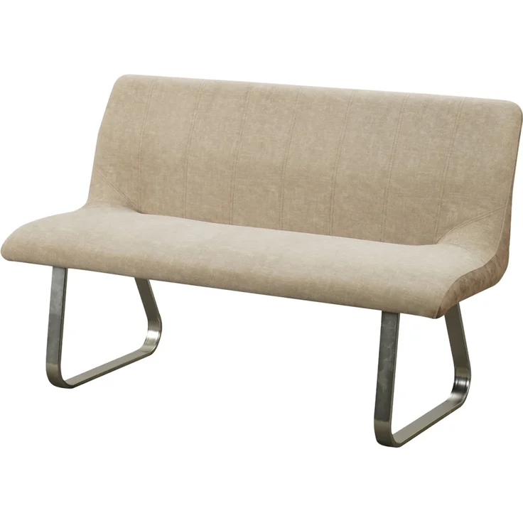 HTI-Living Emrys Bank 3-Sitzer Taupe/Antikbraun – Bild 1