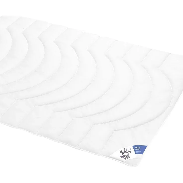 Schlafstil Faserdecke F200 extra leicht, Füllung: 3-D-Hohlfaser|155x220 cm