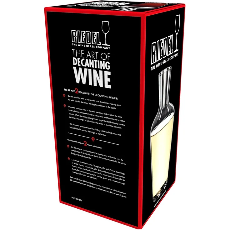 RIEDEL 1419/23 Mosel Magnum Dekanter aus Kristallglas – Bild 8