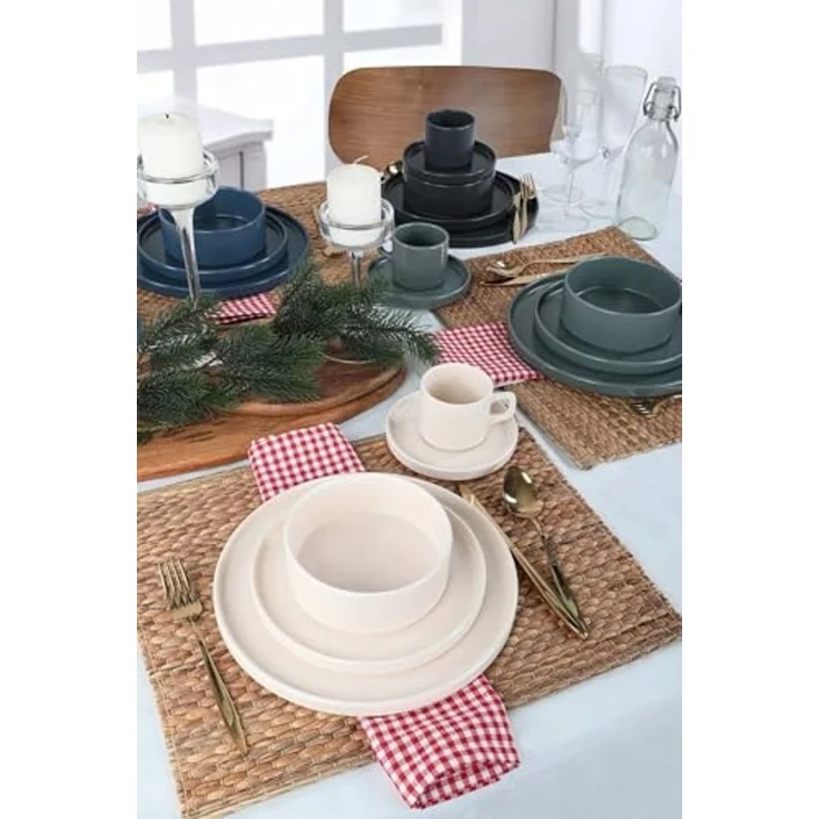 Hermia Concept Teller-Set 100% CERAMIC STONEWARE M1617 (20-tlg) – Bild 1