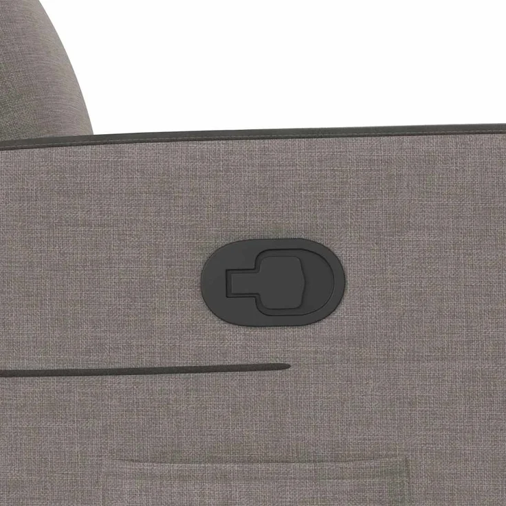 vidaXL Relaxsessel Taupe Stoff 4104830 – Bild 7