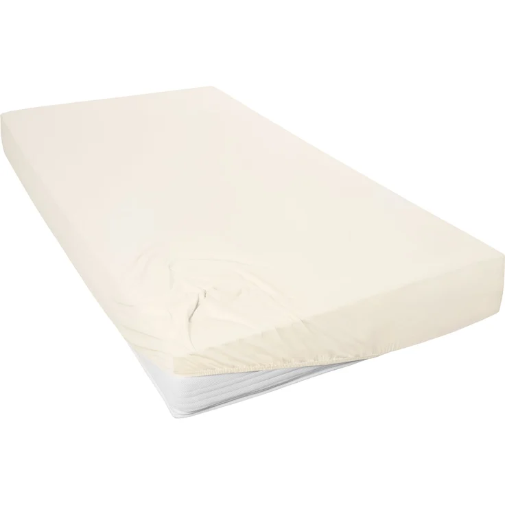 Hahn Spannbetttuch Mako-Feinjersey 150x200cm Spannbettlaken Bettlaken Spannlaken