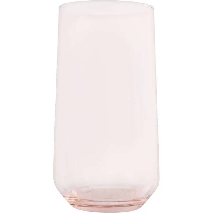 Pasabahce Allegra Universal Mehrzweck-Wassergläser 3er-Set Geeignet für Wein, Säfte, Soda, 470 ml (Highball) 420015 Pink