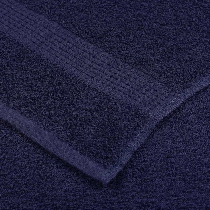 vidaXL Waschtücher FROGN 2 Stk. Marineblau 30x30 cm 360 g/m² 136776 – Bild 6