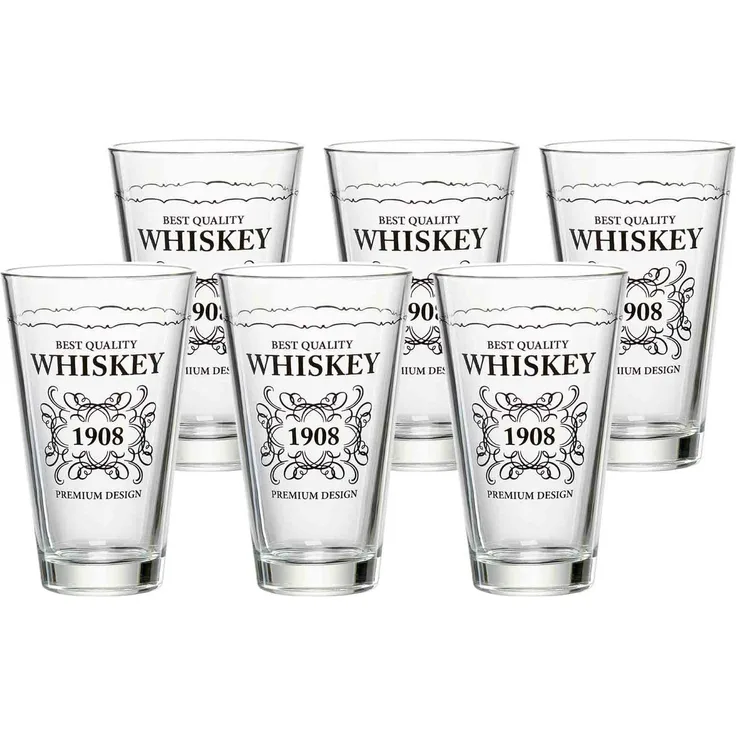 Ritzenhoff & Breker SPIRITS Whisky Becher 330 ml 6er Set