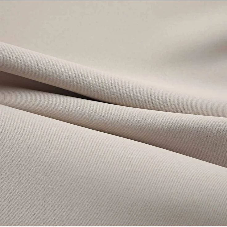 Verdunkelungsvorhänge | für Wohnzimmer & Schlafzimmer mit Metallösen 2 Stk. Beige 140x225 cm – Bild 4