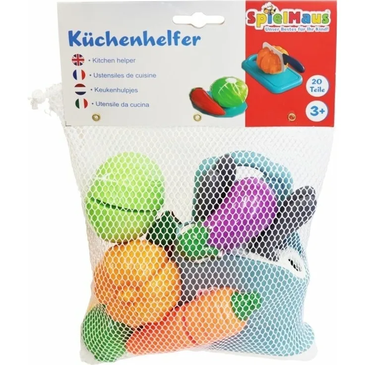 VEDES Großhandel GmbH - Ware SpielMaus Küche Küchenhelfer, 20-teilig