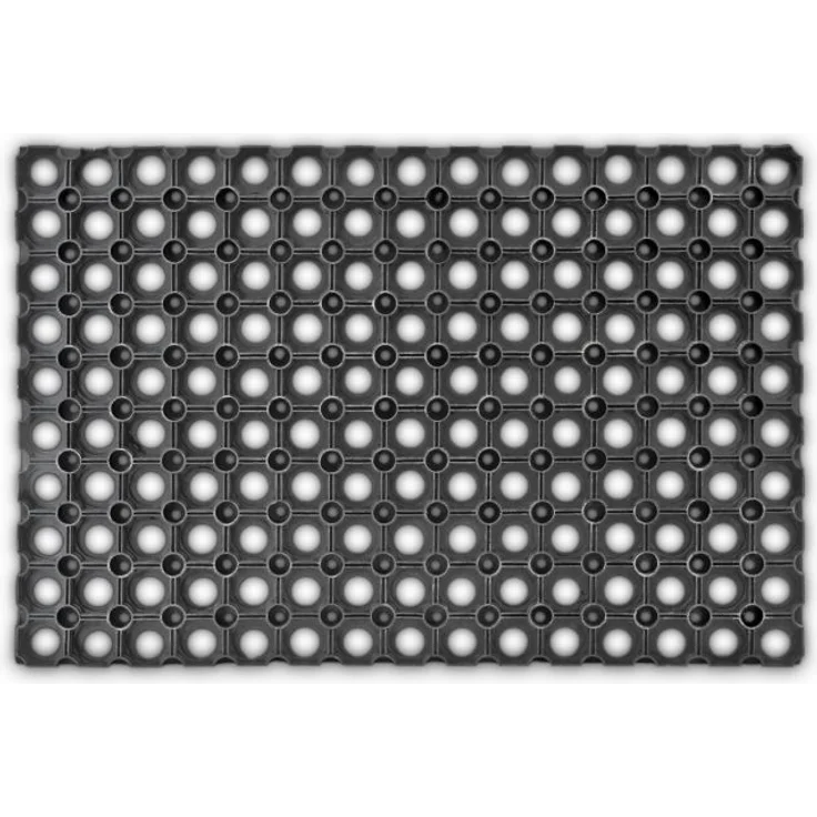 Fußabtreter Gummi 60 x 40 cm 10013939 – Bild 1