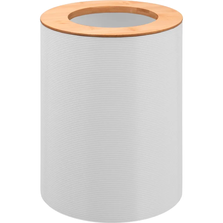 bremermann Kosmetikeimer Kosmetikeimer SEGNO aus Bambus und Kunststoff, Abfalleimer, 5,5 L