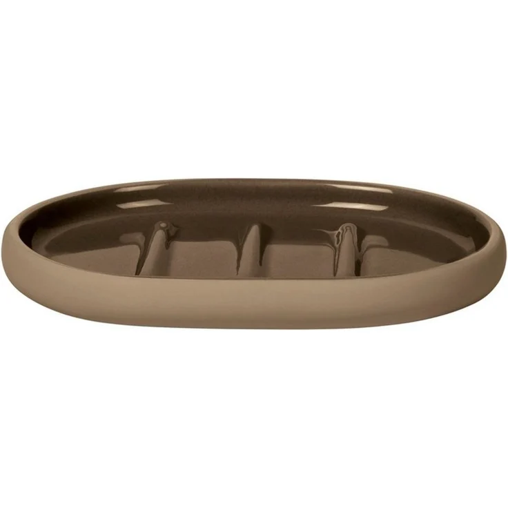 blomus Seifenschale -SONO- Elegante Seifenschale: Minimalistisches Design, Soft-Touch, Breite: 10 cm, aus Keramik, Soft-Touch, Keramik, Pflegeleicht, Stilvolles Design, 10x13cm – Bild 1