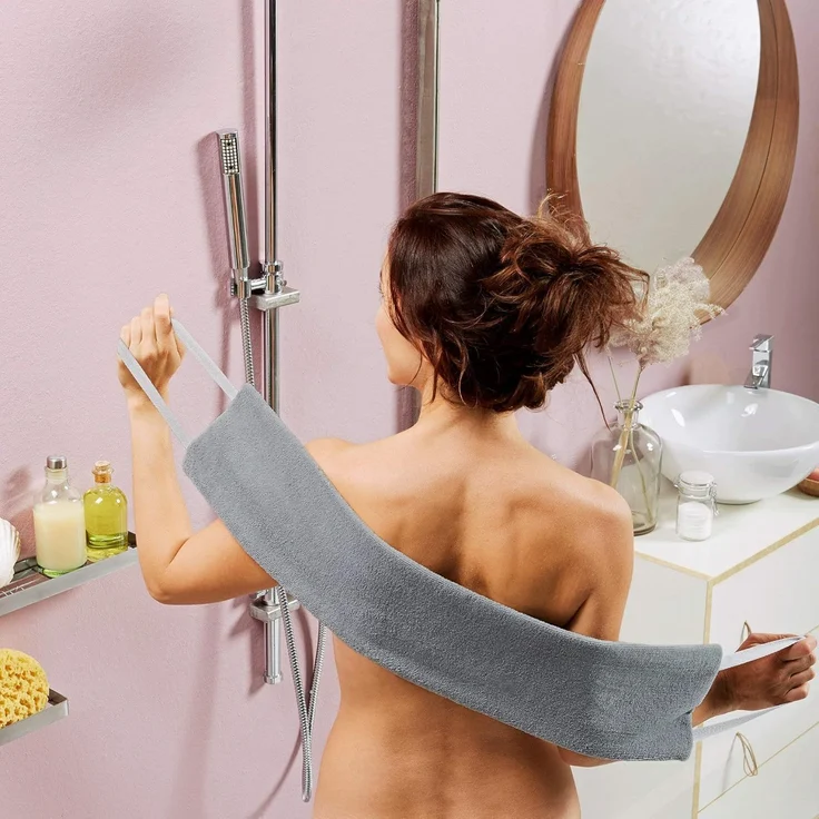 Erwin Müller Waschhandschuh Waschgurt 10er-Pack, Uni – Bild 4