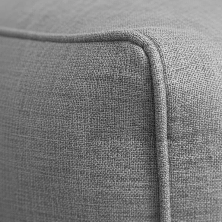 Green Bean® Indoor Sitzhocker Pouf 70x33x28cm EPS-Perlen Füllung -Home Linen Kuschelig Weich Waschbar - Drinnen Bodenkissen Liegekissen Sitzkissen Sitzhocker Sessel Kinder Erwachsene Stoff Grau – Bild 7