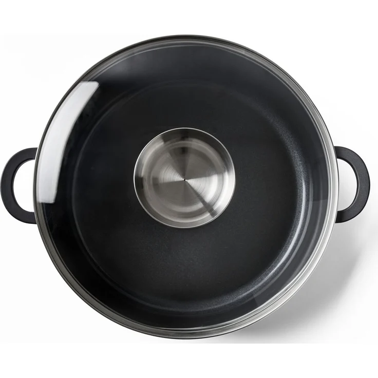 Homeware Braten- & Schmortopf, Aluminium schwarz, 28 x 7.5 x 7.5 cm, Backofengeeignet – Bild 6