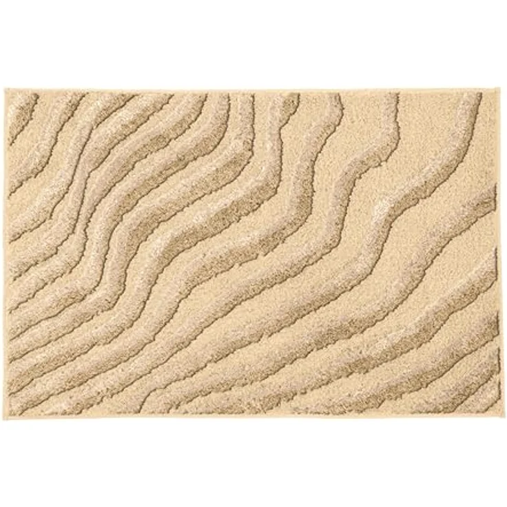 Kleine Wolke Badteppich Terrace | 60x100 cm | sandbeige – Bild 4