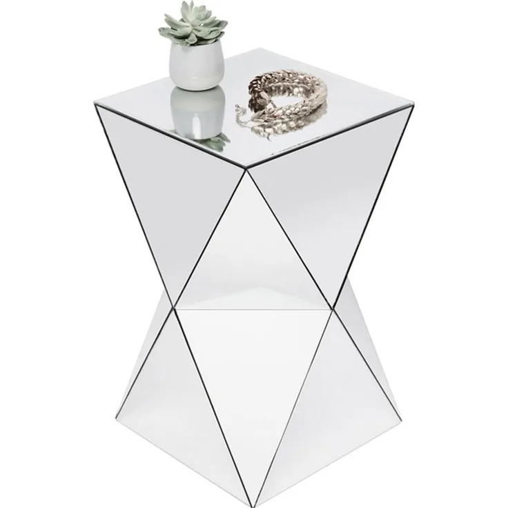 Beistelltisch Luxury, Verspiegelt, 32 x 54 x 32 cm