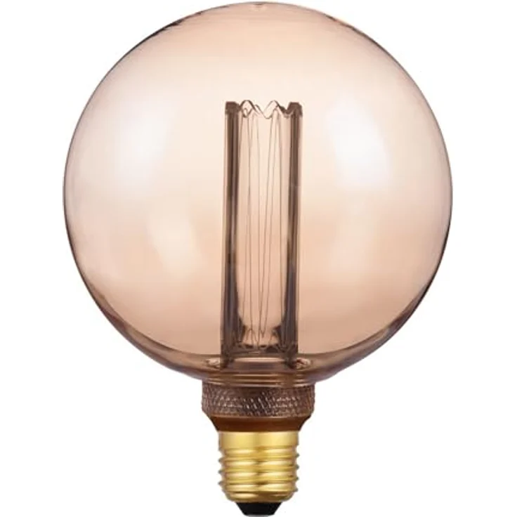 Nordlux Retro-Globus, goldfarbenes Leuchtmittel, 3,5 W, E27 – Bild 2