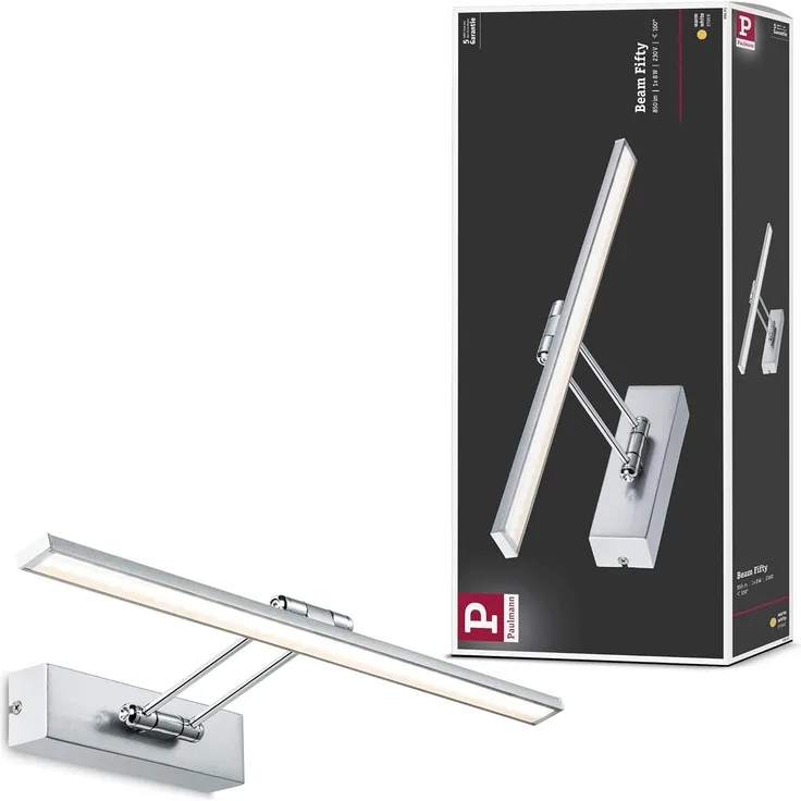 Paulmann No. 99895 Galeria Bilderleuchte LED Beam Fifty 7W Nickel gebürstet