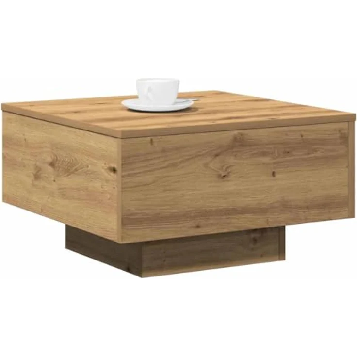 vidaXL Couchtisch Artisan-Eiche 55 x 55 x 31 cm 862992 – Bild 2