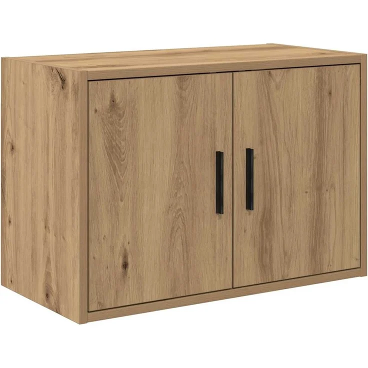 vidaXL Garagen-Wandschrank Artisan-Eiche Holzwerkstoff 860659 – Bild 1
