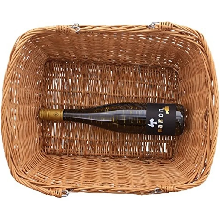 Füllkorb Flechtkorb Einkaufskorb Flaschenkorb Korb Weidekorb natur – Bild 3