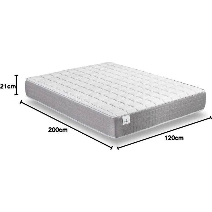 Don descanso ZZ DDBERNIA20.120200 Viskoelastische Matratze, Schaumstoff, Höhe ± 21 cm, 120x200 cm – Bild 3
