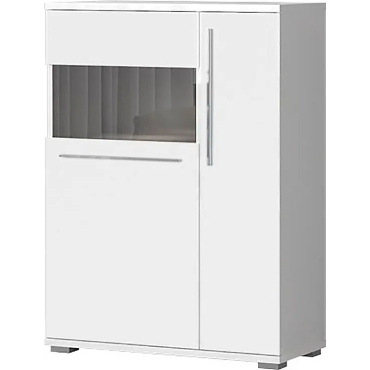 Places of Style Vitrine Piano UV lackiert, Soft-Close Funktion
