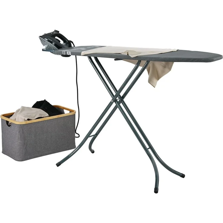 Leifheit Bügelbrett Classic M Black 120 x 38 cm – Bild 3