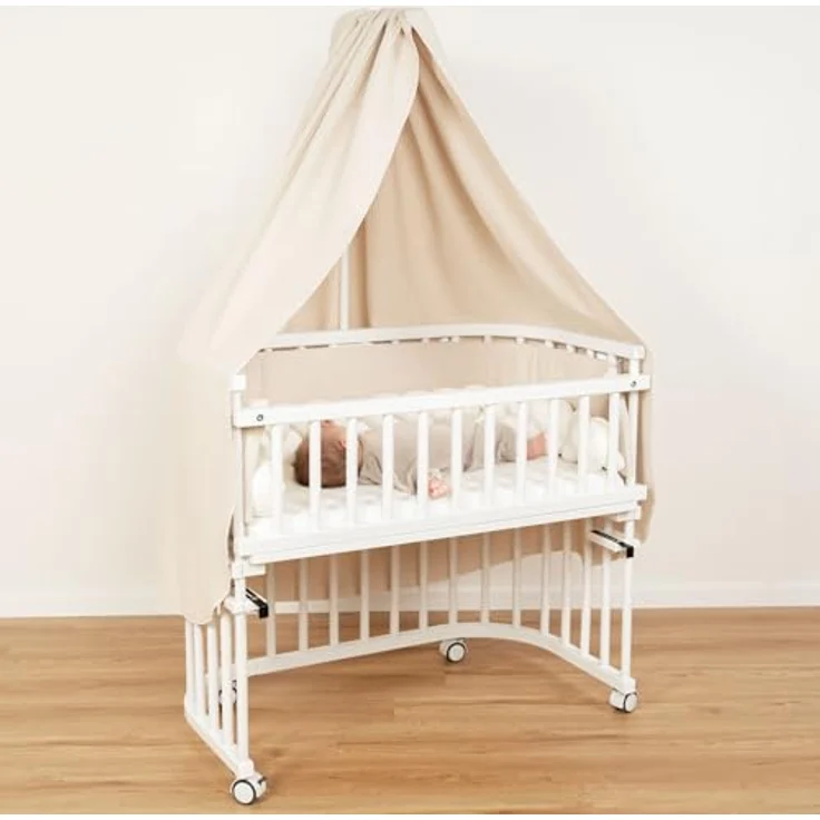 babybay Himmel Voile für Mobilehalterung passend für alle Modelle bis 96 cm Länge, transparent – Bild 7