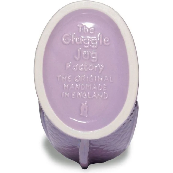 Gluckigluck Wasserkaraffe, (Original Gluggle Jug aus England), mit Gluckergeräusch, handgefertigt, ikonisches Fisch-Design, 1,2 L – Bild 3
