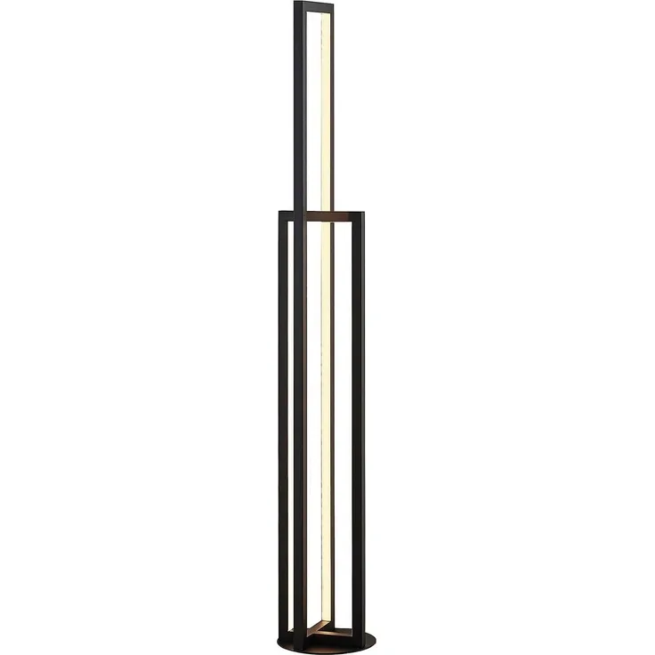 Lucande Stehlampe Hylda, Enthalten, LED 28 W gesamt, warmweiß