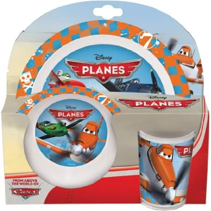 Disney Planes - 3-teiliges Melamin Set
