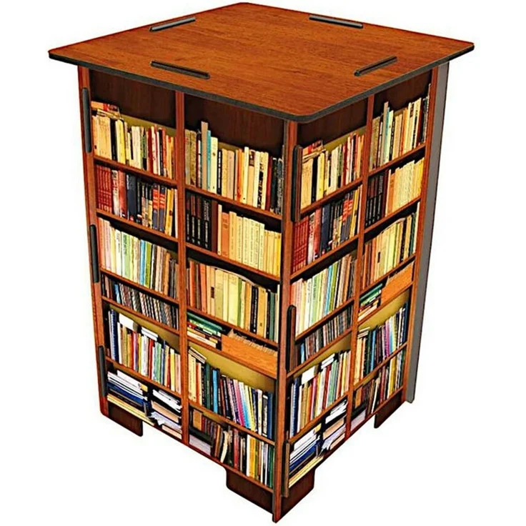 Werkhaus Photohocker SH8244 Bücherregal 295 x 295 x 420 mm – Bild 2