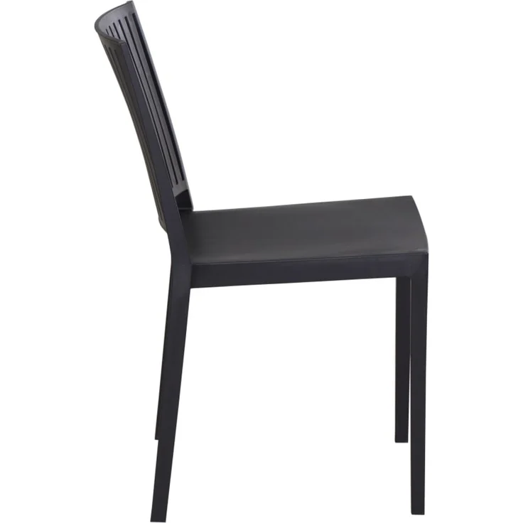 Siena Garden Lane Stapelstuhl - Polypropylen anthrazit – Bild 2
