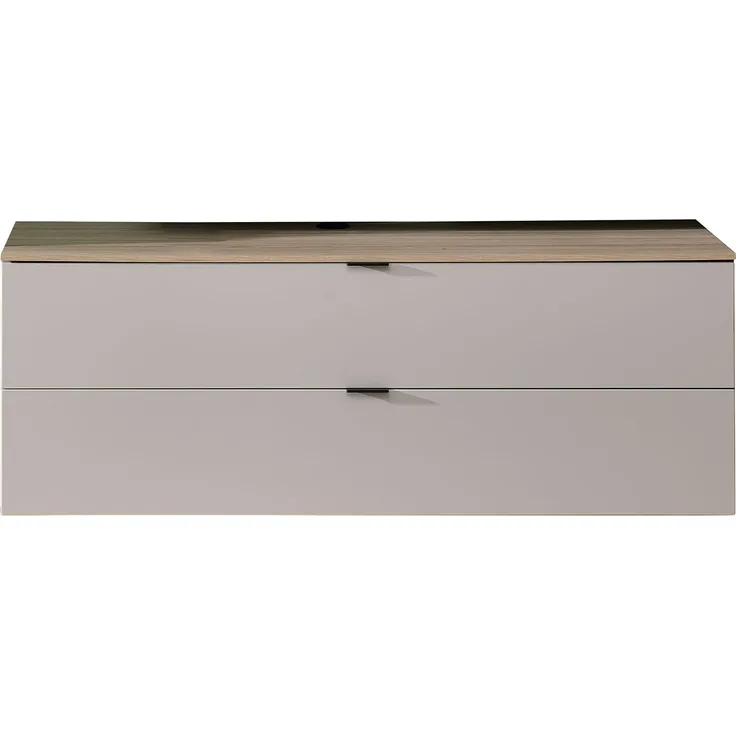 TV-Unterteil Inka / Ina, Holzwerkstoff, Beige, 140 x 51 x 44 cm