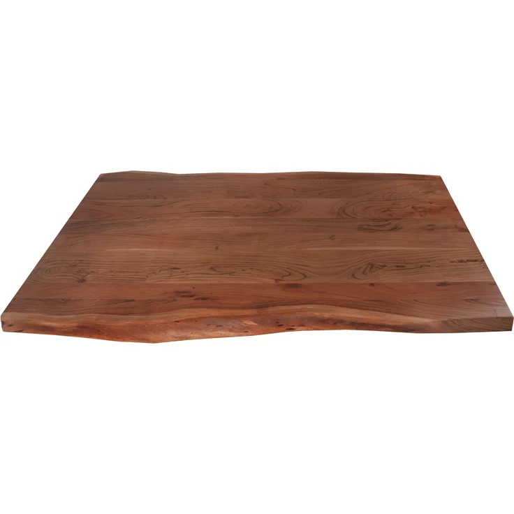 Esstisch Baumkante massiv Akazie Nussbaum 160 x 85 Spider-Gestell schwarz TIM 135768365 – Bild 5