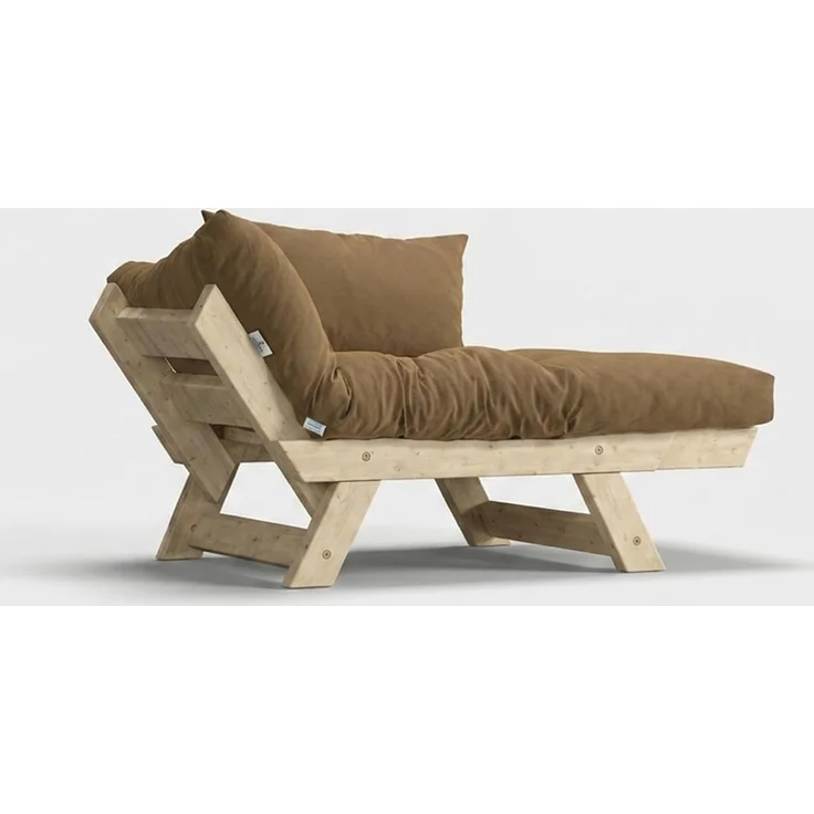 Skye Decor 'CPT8142-140' Garten-Sessel, Natur / Camel, 108-140 x 75 cm – Bild 3
