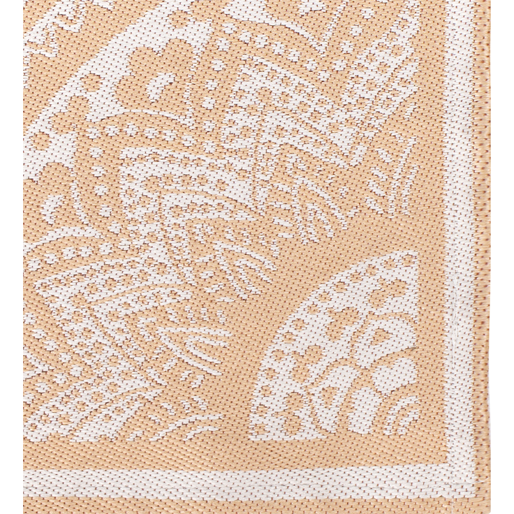 Outdoorteppich HUBLI Beige 80 x 150 cm – Bild 5